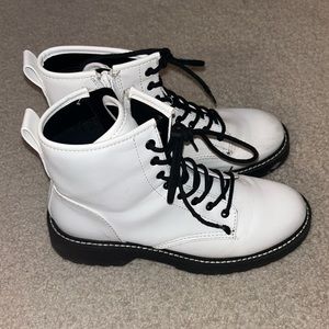 White Madden Girl Boots!